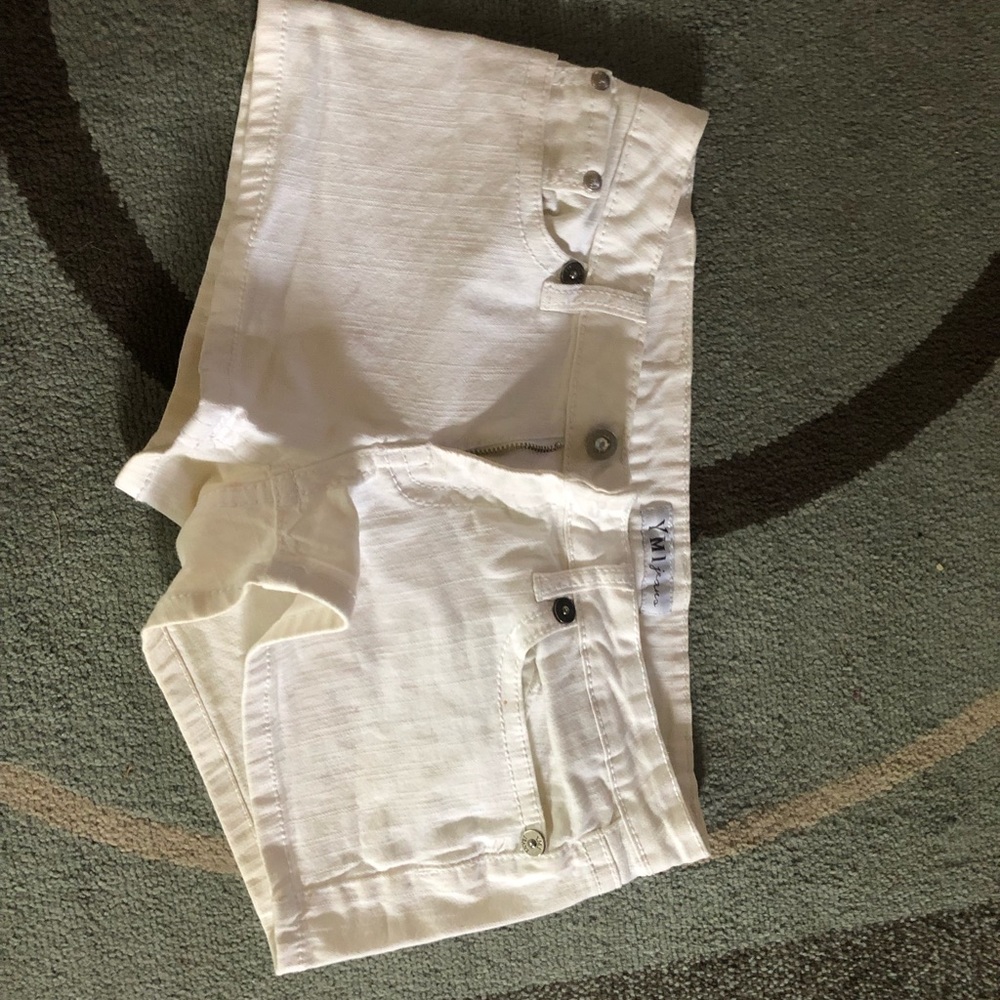 White shorts barely worn